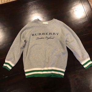 Burberry Boys Long Sleeve Sweatshirt